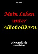 Cover-Bild zum Titel 'Mein Leben unter Alkoholikern - Sucht, Drama, Suizid, Depression, uneheliches Kind, Versagensängste, Druck, Fassade, Therapie, Autismus, Scheidung, Reha, Trauma, Krieg, Familie, Gesprächsgruppen' von 'Rolf Horst'