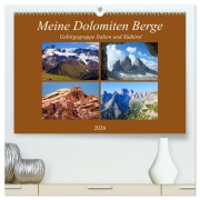 Cover-Bild zum Titel 'Meine Dolomiten Berge (hochwertiger Premium Wandkalender 2026 DIN A2 quer), Kunstdruck in Hochglanz' von 'Christa Kramer'