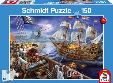 Abenteuer mit den Piraten, 150 Teile - Kinderpuzzle - 