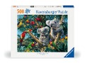 Cover-Bild zum Titel 'Erwachsenenpuzzle 500 Teile - Koalas im Baum' von ''
