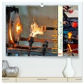 Glasblasen filigranes Handwerk (hochwertiger Premium Wandkalender 2024 DIN A2 quer), Kunstdruck in Hochglanz - Susan Michel