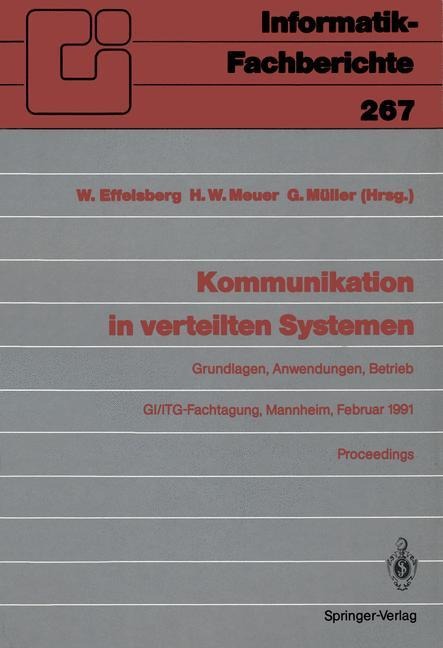 Kommunikation in verteilten Systemen - 