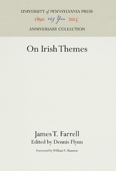 On Irish Themes - James T Farrell