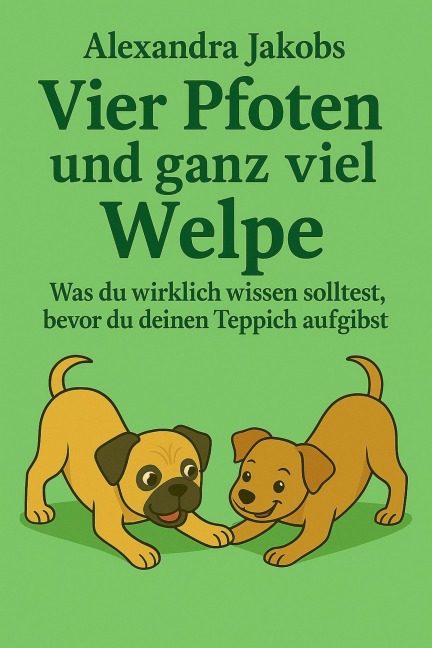 vier Pfoten und ganz viel Welpe - Alexandra Jakobs