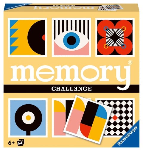 Ravensburger Challenge memory® Verrückte Muster - 22462 - Das weltbekannte Gedächtnisspiel - William H. Hurter