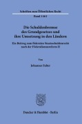 Cover-Bild zum Titel 'Die Schuldenbremse des Grundgesetzes und ihre Umsetzung in den Ländern.' von 'Johannes Falter'