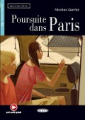 Poursuite dans Paris. Buch + Audio-CD - Nicolas Gerrier