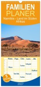 Cover-Bild zum Titel 'Familienplaner 2027 - Namibia - Land im Süden Afrikas mit 5 Spalten (Wandkalender, 21 x 45 cm) CALVENDO' von 'Harry Müller'