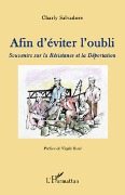 Cover-Bild zum Titel 'Afin d'éviter l'oubli' von 'Charly Salvadore'