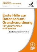 Cover-Bild zum Titel 'Erste Hilfe zur Datenschutz-Grundverordnung für Unternehmen und Vereine' von ''