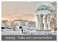 Leipzig - Parks und Landschaften (Wandkalender 2024 DIN A2 quer), CALVENDO Monatskalender - Jürgen Lüftner