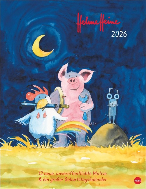 Helme Heine: Edition Kalender 2026 - Helme Heine