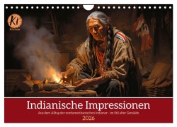 Cover-Bild zum Titel 'Indianische Impressionen (Wandkalender 2026 DIN A4 quer), CALVENDO Monatskalender' von 'Kerstin Waurick'