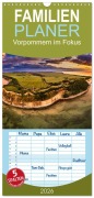 Cover-Bild zum Titel 'Familienplaner 2026 - Vorpommern im Fokus mit 5 Spalten (Wandkalender, 21 x 45 cm) CALVENDO' von 'Stefan Dinse'