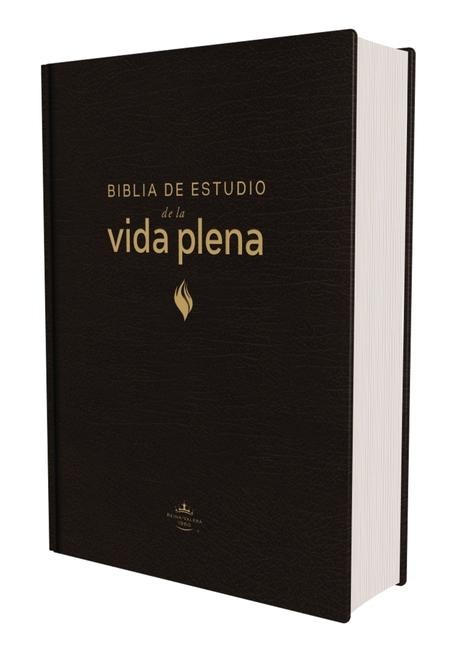 RVR60, Biblia de estudio de la vida plena, Edicion clasica, Tapa dura, Palabras de Jesus en rojo, Comfort Print - Revisada Reina Valera Revisada, Vida Vida