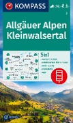 Cover-Bild zum Titel 'KOMPASS Wanderkarte 3 Allgäuer Alpen, Kleinwalsertal 1:50.000' von ''