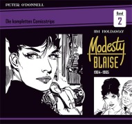 Cover-Bild zum Titel 'Modesty Blaise: Die kompletten Comicstrips / Band 2 1964 - 1965' von 'Peter O'Donnell, Jim Holdaway'