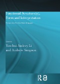 Cover-Bild zum Titel 'Functional Structure(s), Form and Interpretation' von ''