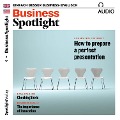 Cover-Bild zum Titel 'Business-Englisch lernen Audio - Eine perfekte Präsentation vorbereiten' von 'Spotlight Verlag'