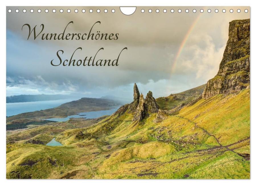 Wunderschönes Schottland (Wandkalender 2025 DIN A4 quer), CALVENDO Monatskalender - Michael Valjak