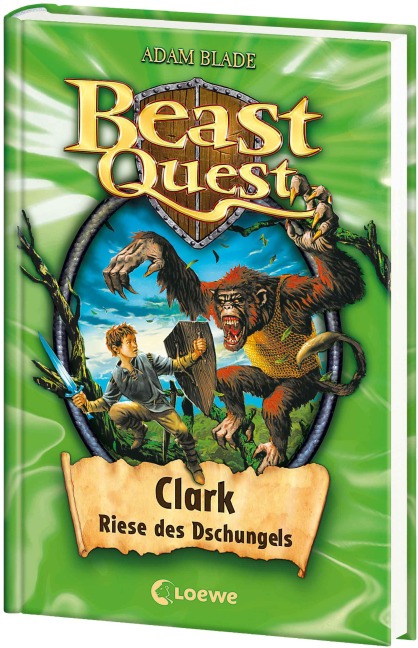 Beast Quest (Band 8) - Clark, Riese des Dschungels - Adam Blade