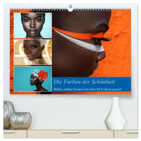 Die Farben der Schönheit (hochwertiger Premium Wandkalender 2025 DIN A2 quer), Kunstdruck in Hochglanz - Steffen Gierok-Latniak