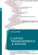 Cover-Bild zum Titel 'e-Justice - Praxishandbuch' von 'Henning Müller'