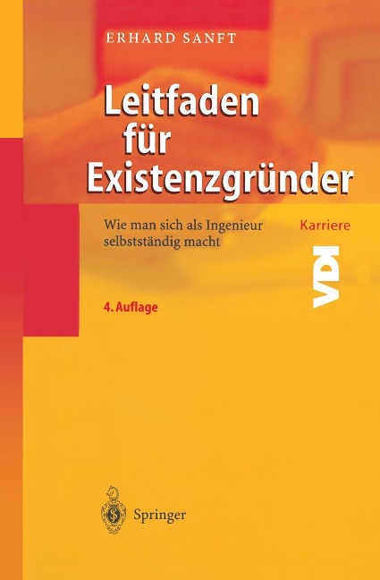 Leitfaden für Existenzgründer - Erhard Sanft