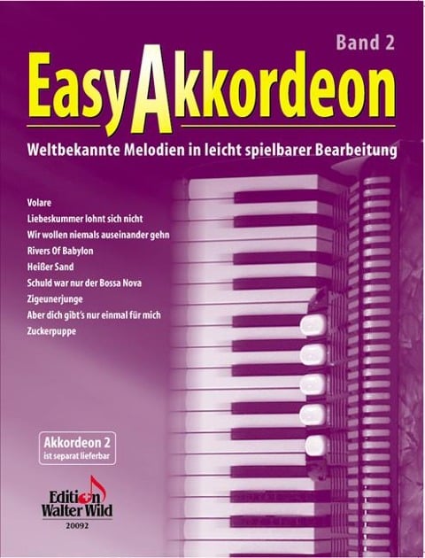 Easy Akkordeon Band 2 - Nelly Leuzinger