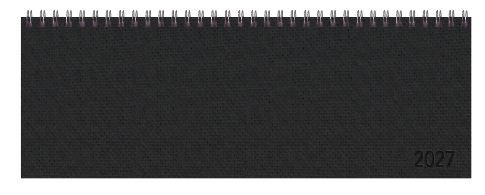 Tischkalender quer Professional Premium 2027 schwarz - 