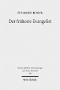 Cover-Bild zum Titel 'Der früheste Evangelist' von 'Eve-Marie Becker'
