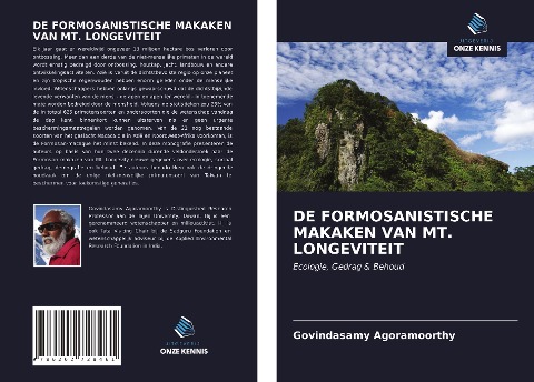 DE FORMOSANISTISCHE MAKAKEN VAN MT. LONGEVITEIT - Govindasamy Agoramoorthy