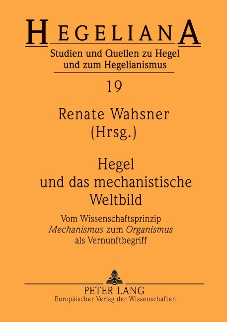Hegel und das mechanistische Weltbild - 