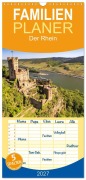 Cover-Bild zum Titel 'Familienplaner 2027 - Der Rhein mit 5 Spalten (Wandkalender, 21 x 45 cm) CALVENDO' von 'Peter Schickert'