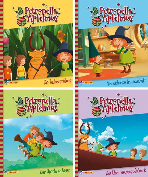 Nelson Mini-Bücher: Petronella Apfelmus 1-4 - Constanze Steindamm