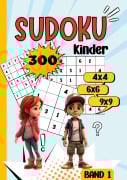 Cover-Bild zum Titel 'Sudoku Kinder -300 Sudoku' von 'Nora Milles, Tatjana Dobslaw, Anna Piok'