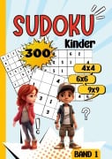 Cover-Bild zum Titel 'Sudoku Kinder -300 Sudoku' von 'Nora Milles, Anna Piok, Tatjana Dobslaw'