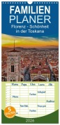 Cover-Bild zum Titel 'Familienplaner 2026 - Florenz - Schönheit in der Toskana mit 5 Spalten (Wandkalender, 21 x 45 cm) CALVENDO' von 'Peter Roder'
