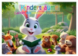 Kinderträume - Lachen mit tierischen Kameraden (Wandkalender 2025 DIN A2 quer), CALVENDO Monatskalender - Paul Michalzik