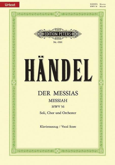 Der Messias HWV 56 / URTEXT - Georg Friedrich Händel