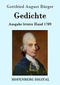 Cover-Bild zum Titel 'Gedichte' von 'Gottfried August Bürger'