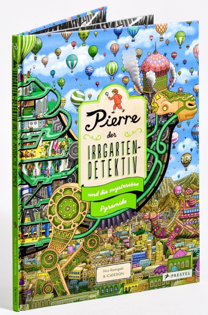 Pierre, der Irrgarten-Detektiv, und die mysteriöse Pyramide - Hiro Kamigaki, Ic4design