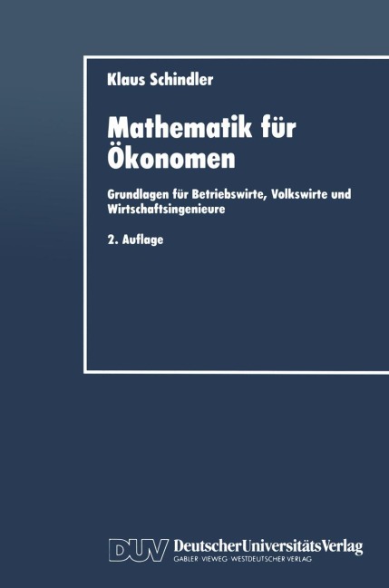 Mathematik für Ökonomen - 