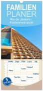 Cover-Bild zum Titel 'Familienplaner 2026 - Rio de Janeiro - Küstenmetropole mit 5 Spalten (Wandkalender, 21 x 45 cm) CALVENDO' von 'Nina Schwarze'