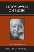 Cover-Bild zum Titel 'Lutoslawski on Music' von ''
