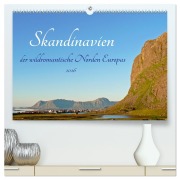 Cover-Bild zum Titel 'Skandinavien, der wildromantische Norden Europas (hochwertiger Premium Wandkalender 2026 DIN A2 quer), Kunstdruck in Hochglanz' von 'Konstanze Junghanns'