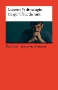 Cover-Bild zum Titel 'Ce qu'il faut de nuit' von 'Laurent Petitmangin'