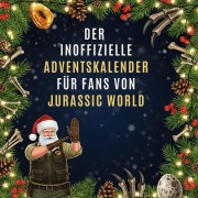 Cover-Bild zum Titel 'Der inoffizielle Adventskalender für Fans von Jurassic World' von 'Leon Lehmann'