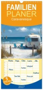 Cover-Bild zum Titel 'Familienplaner 2027 - Caravanesque mit 5 Spalten (Wandkalender, 21 x 45 cm) CALVENDO' von 'Anne Seltmann'