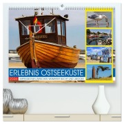 Cover-Bild zum Titel 'Erlebnis Ostseeküste - zwischen Wismarer Bucht und Usedom (hochwertiger Premium Wandkalender 2026 DIN A2 quer), Kunstdruck in Hochglanz' von 'Holger Felix'
